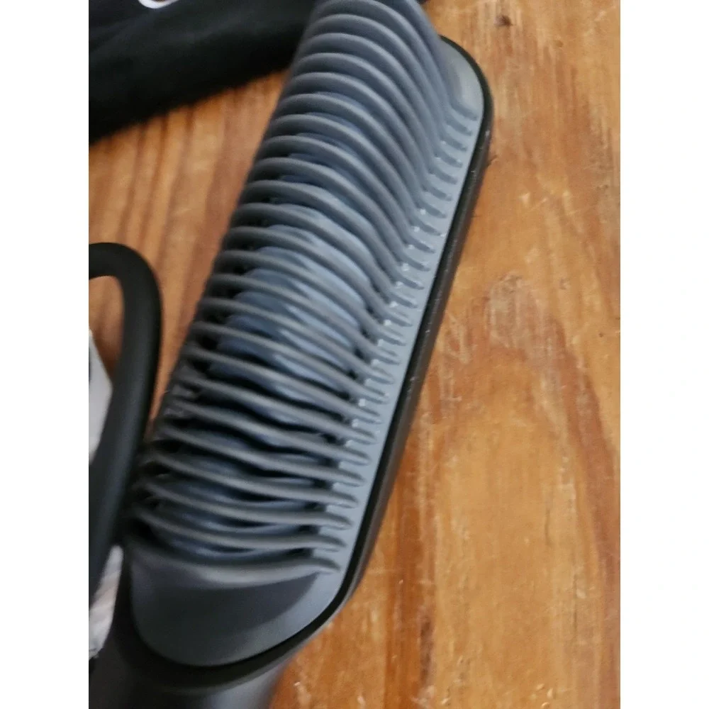 TYMO Ring Hair Straightening Comb 1 1/2 Inch Fast Heat Up Five Temperature Glove